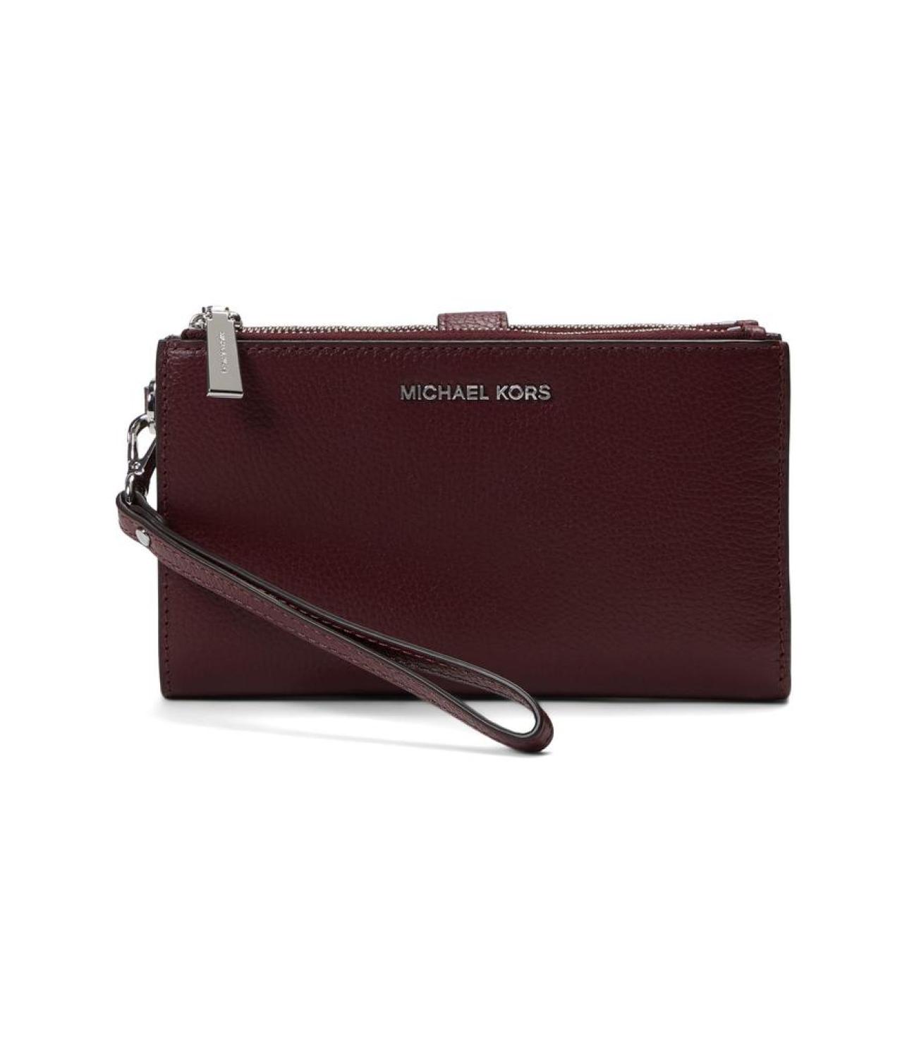 Jet Set Double Zip Wristlet