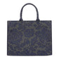 Furla Floral Jacquard Top Handle Bag