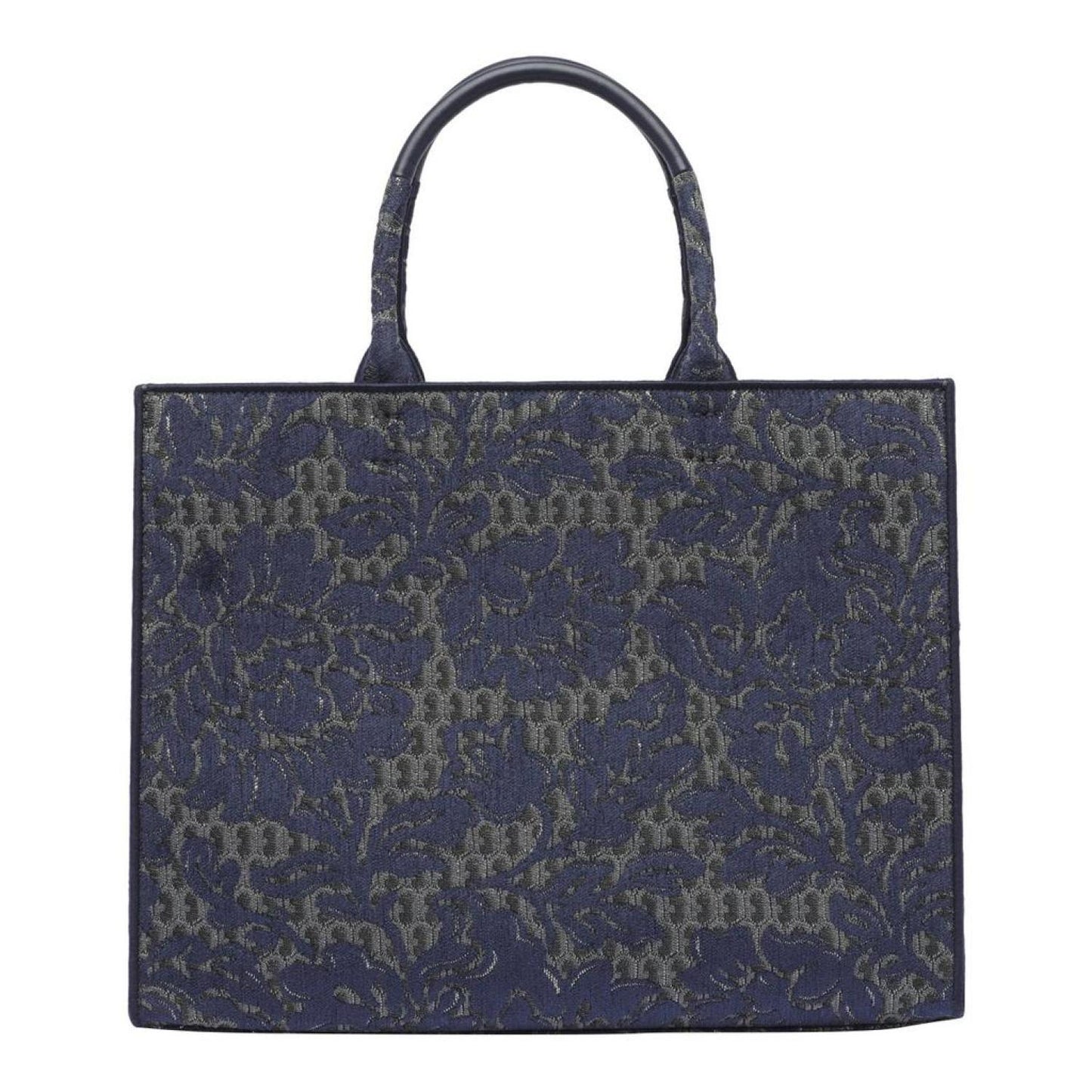 Furla Floral Jacquard Top Handle Bag