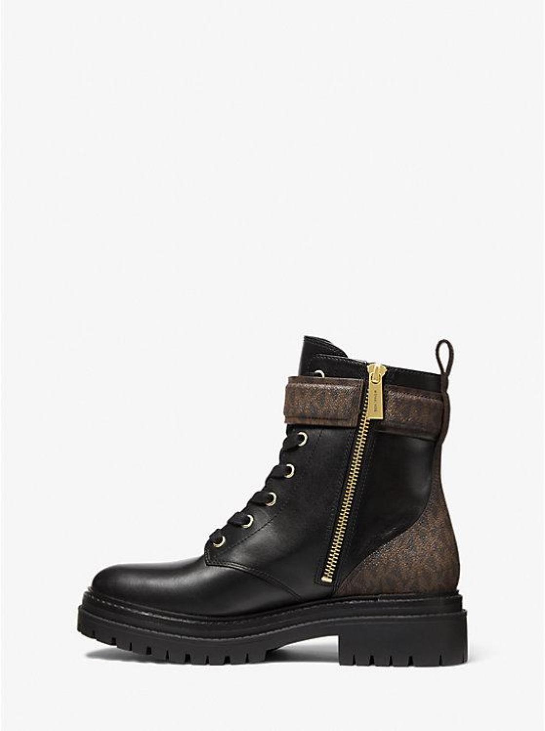 Parker Leather Combat Boot