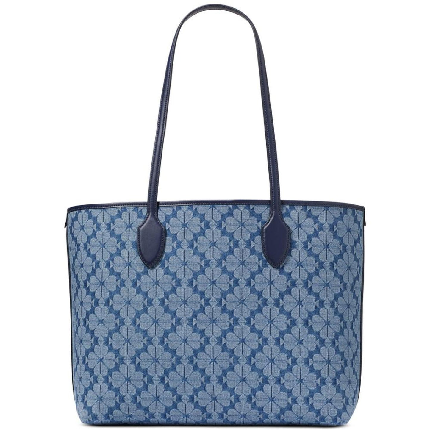 Spade Flower Jacquard Denim Bleecker Medium Tote