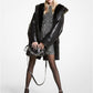 Faux Leather Anorak