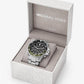 Oversized Everest Silver-Tone Watch