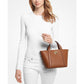 Hadleigh Small Leather Double Handle Tote Messenger