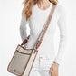 Luisa Large Signature Logo Messenger Bag
