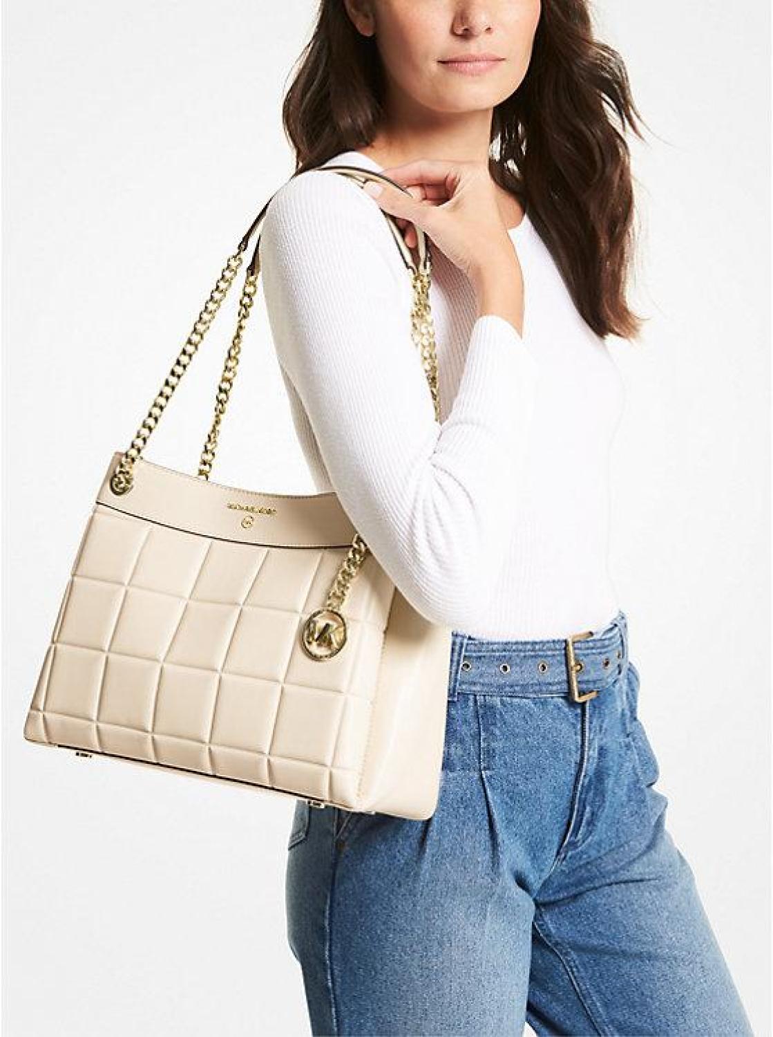 Susan Medium Quilted Leather Shoulder Bag