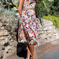 Bird Skirt Set In Bird Print