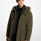 Benson Faux Fur Trim Woven Parka