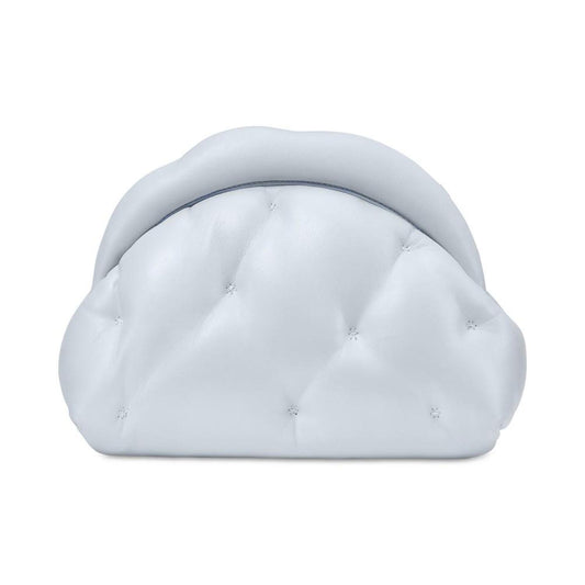 Shade Pearlized Smooth Leather Cloud Clutch