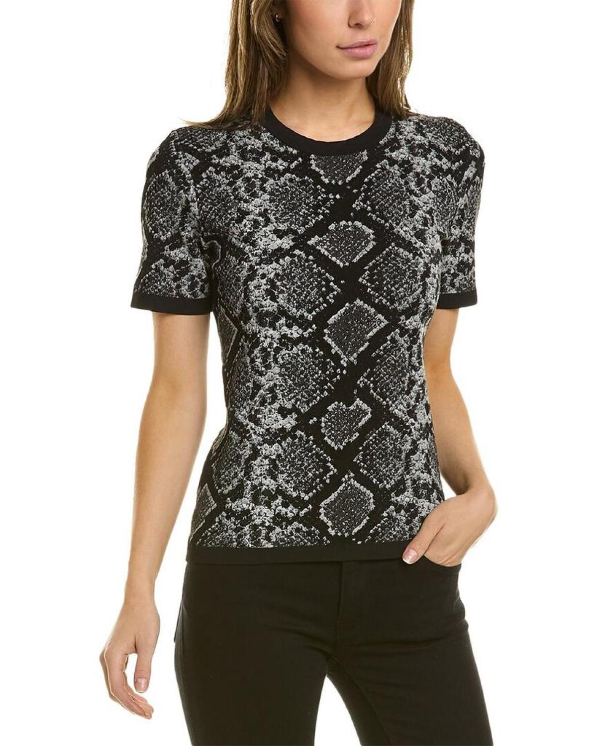 Michael Kors Python Print T-Shirt