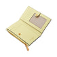 Morgan Bow Embellished Saffiano Leather Small Slim Bifold Wallet