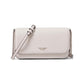 Ava Pebbled Leather Flap Chain Wallet