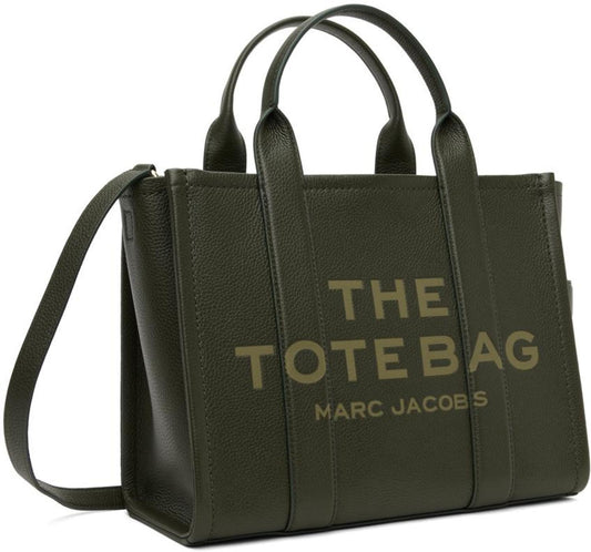 Khaki 'The Leather Medium' Tote