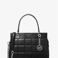 Susan Medium Quilted Leather Satchel