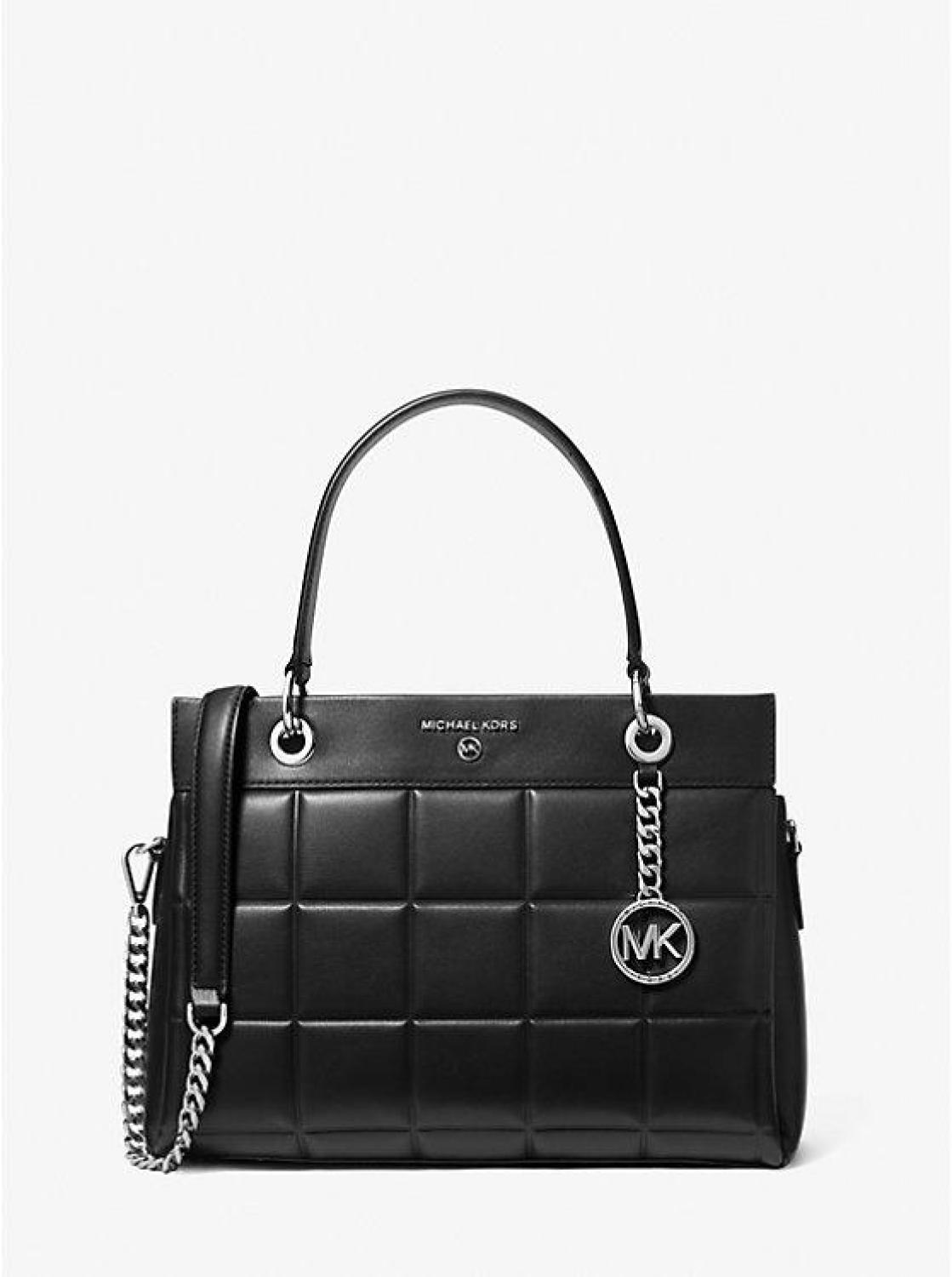 Susan Medium Quilted Leather Satchel