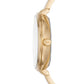 Women's Naia Three-Hand Gold-Tone Alloy Watch 38mm