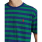 Short Sleeve Striped Crew Neck T-Shirt