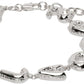 Silver MJ Balloon Bracelet