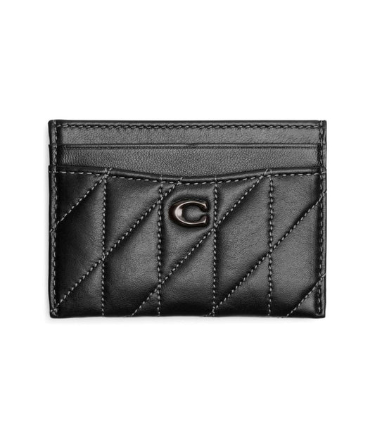 Quilted Pillow Leather Essential Card Case