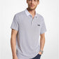 Golf Printed Stretch Jersey Polo Shirt