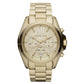 Unisex Chronograph Bradshaw Gold-Tone Stainless Steel Bracelet Watch 43mm MK5605