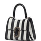 The Striped St. Marc Mini Top Handle Bag