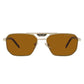 Prada  PR 58YS ZVN5Y1 57mm Unisex Rectangle Sunglasses