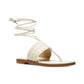 Women's Jagger Ankle-Tie Studded Flat Sandals