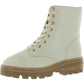 Meritt Womens Lugged Sole Combat & Lace-up Boots