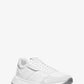 Miles Nylon and Leather Trainer