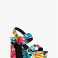 Blaire Floral Leather Platform Sandal
