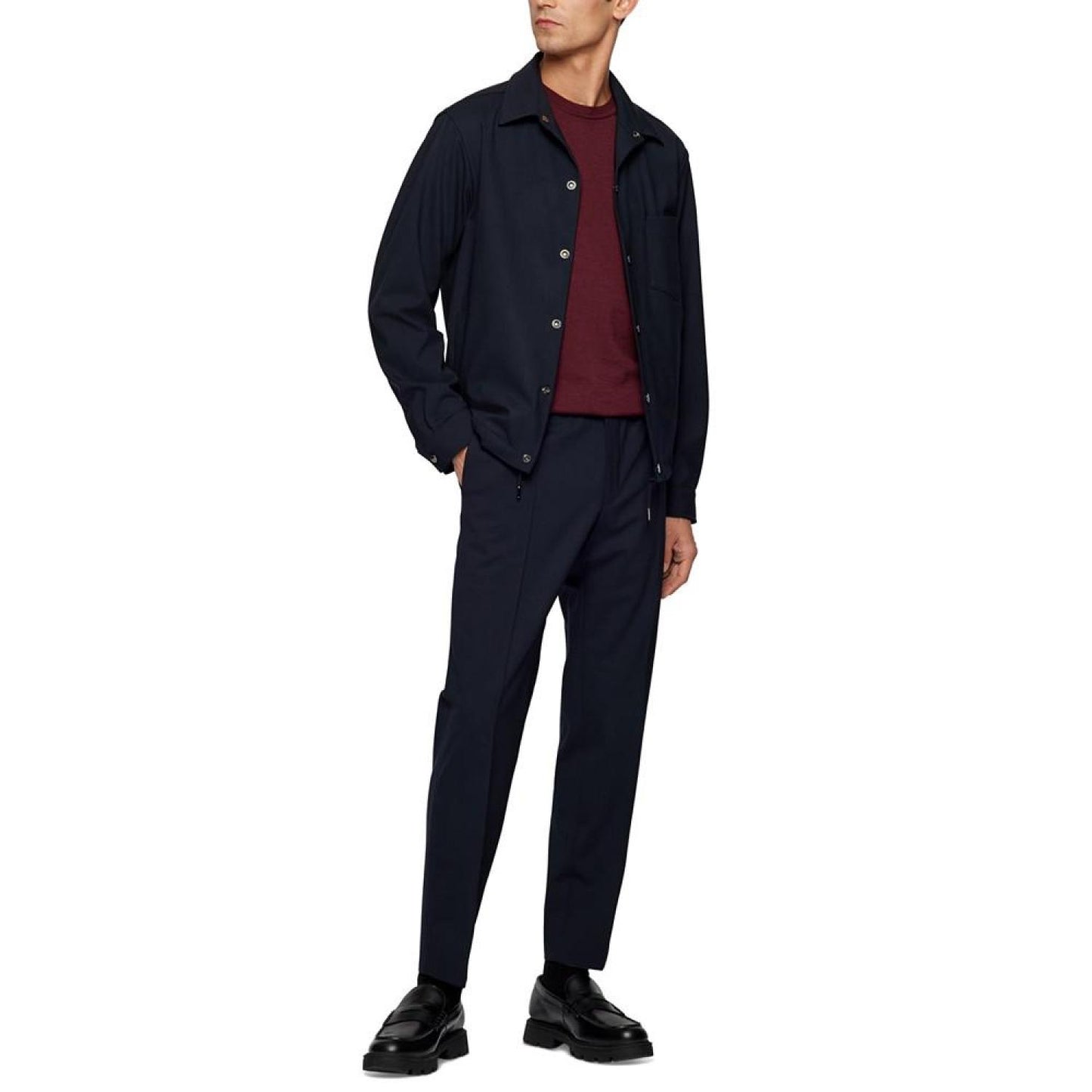 Men's Regular-Fit Merino Sweater