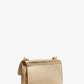 Heather Extra-Small Metallic Leather Crossbody Bag