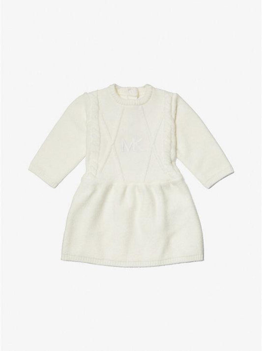 Logo Knitted Baby Dress