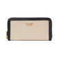 Morgan Colorblocked Saffiano Leather Zip-Around Continental Wallet