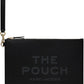 Black 'The Leather Large' Pouch