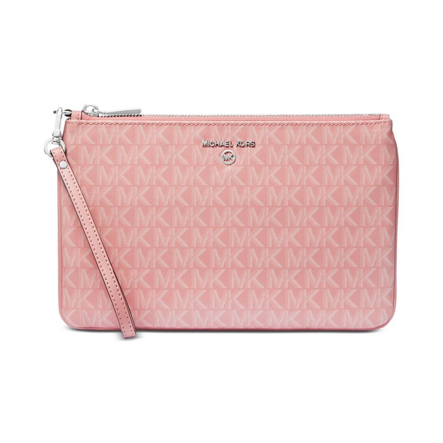 Logo Jet Set Charm Top Zip Wristlet