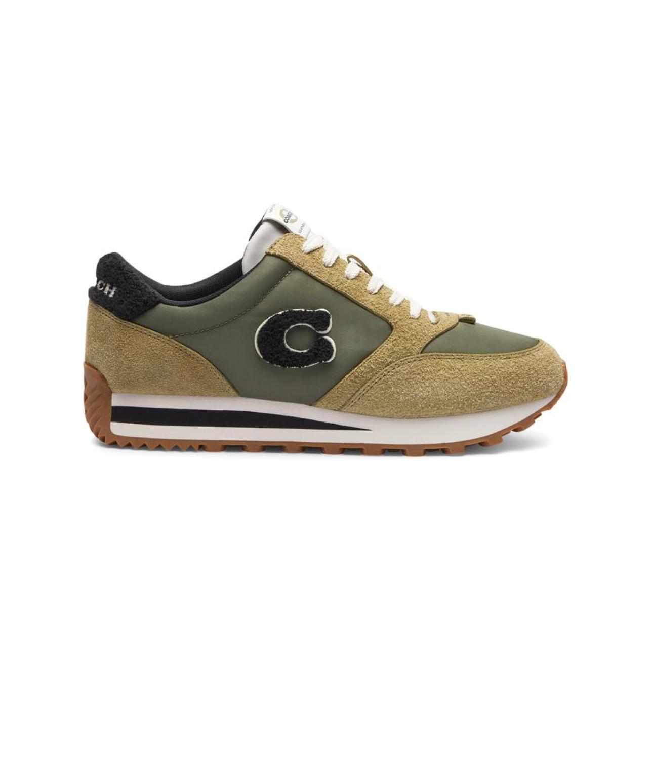 Runner Hairy Suede Sneaker