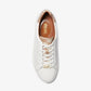 Poppy Faux Leather and Logo Sneaker