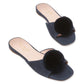 Women's Amour Slip-On Pom Pom Slide Sandals