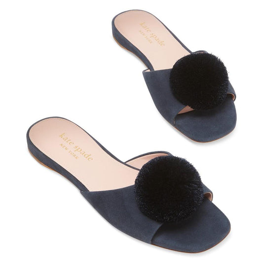 Women's Amour Slip-On Pom Pom Slide Sandals