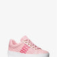 Poppy Logo Embossed Stripe Sneaker