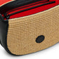 The Woven J Marc Small Saddle Bag