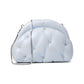 Shade Pearlized Smooth Quilted Leather Cloud Clutch