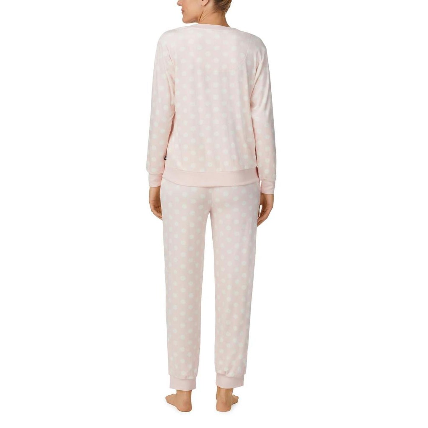 Stretch Velour Long Sleeve Joggers Set