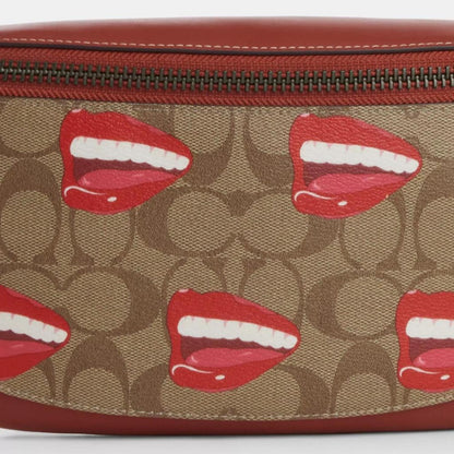 Coach Outlet Coach X Tom Wesselmann Warren Belt Bag In Signature Canvas