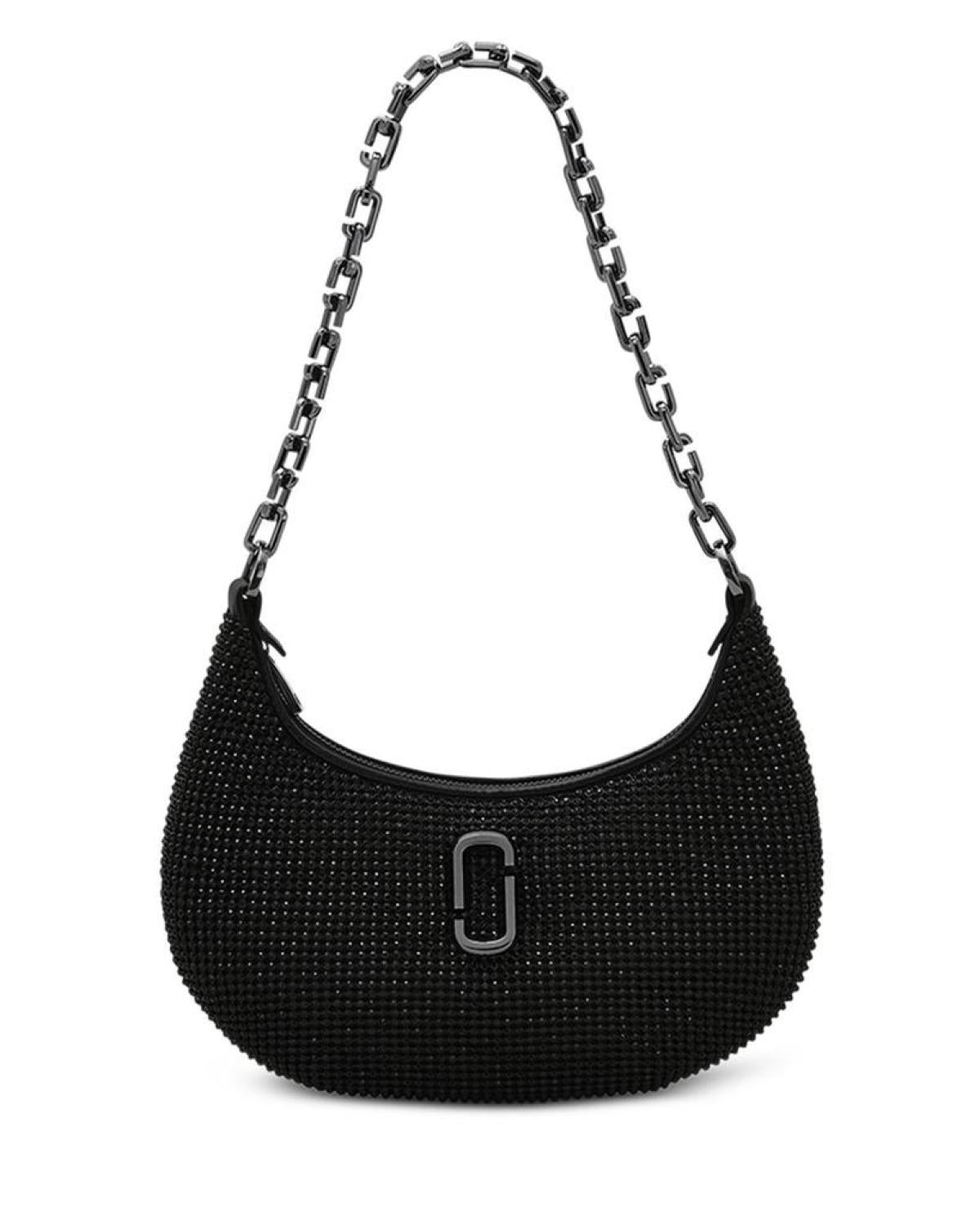 The Rhinestone Small Curve Bag