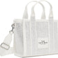 White 'The Crystal Canvas Small' Tote