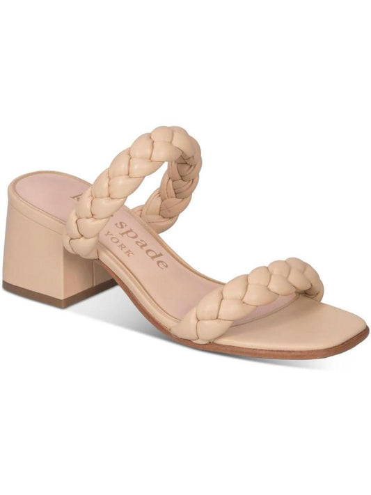 Juniper Womens Leather Dressy Slide Sandals