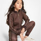 Logo Stretch Viscose Track Jacket